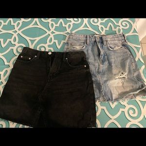 H & M mini skirts size 2 (34)